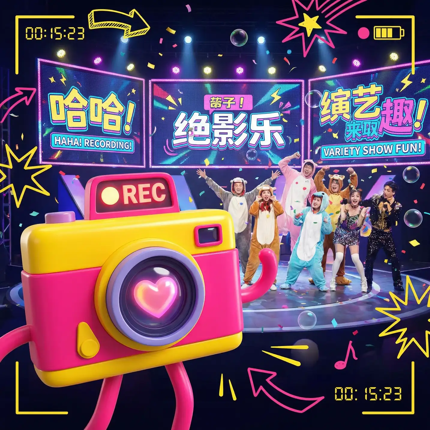 小忻黑夜 游戏环节高能瞬间